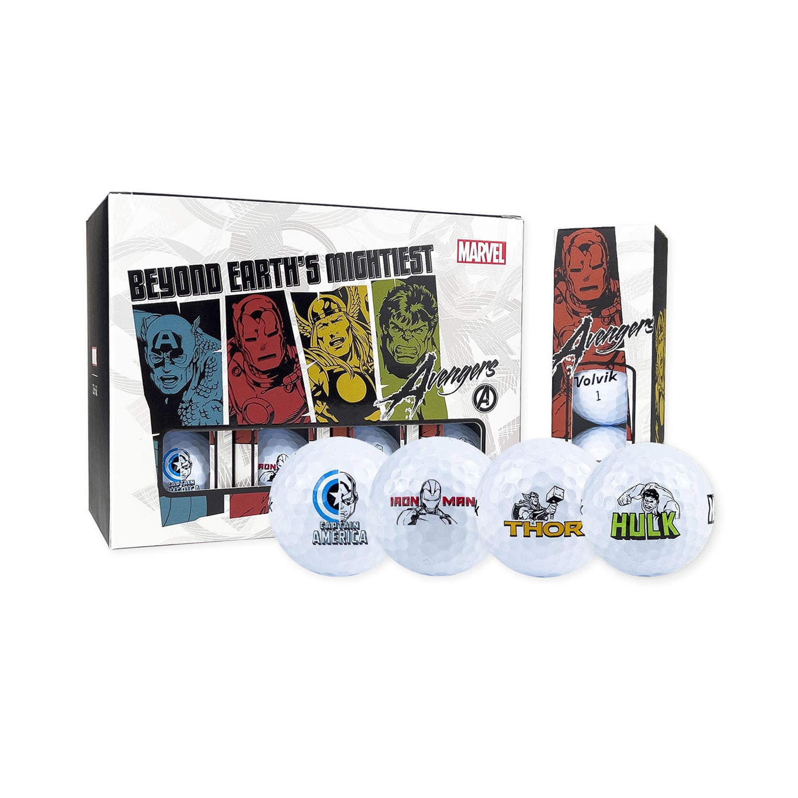 Marvel 3-piece Golf Ball 24個