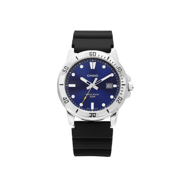 MTP-VD01-2EVUDF アナログ男性ウレタン時計