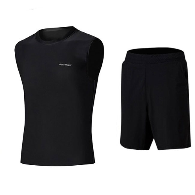 メンズラッシュガード+半ズボン セット AQAMAP-PZ