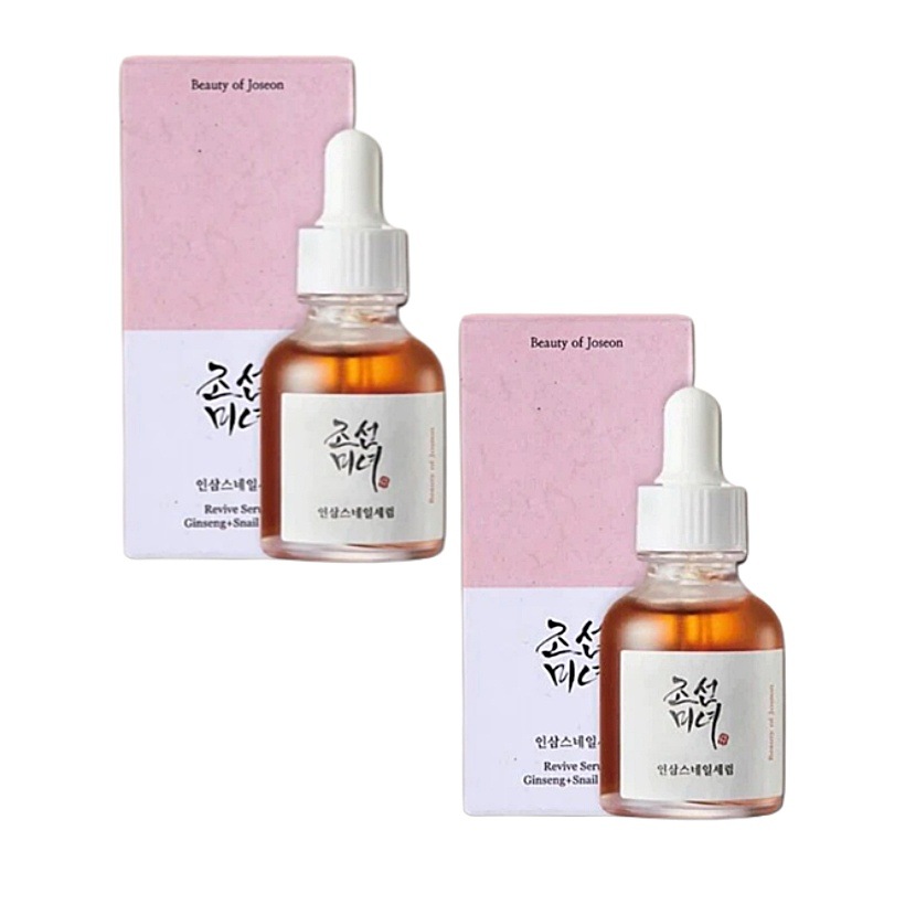 [1+1] リバイブセラム 人参+カタツムリムチン 30ml 2個