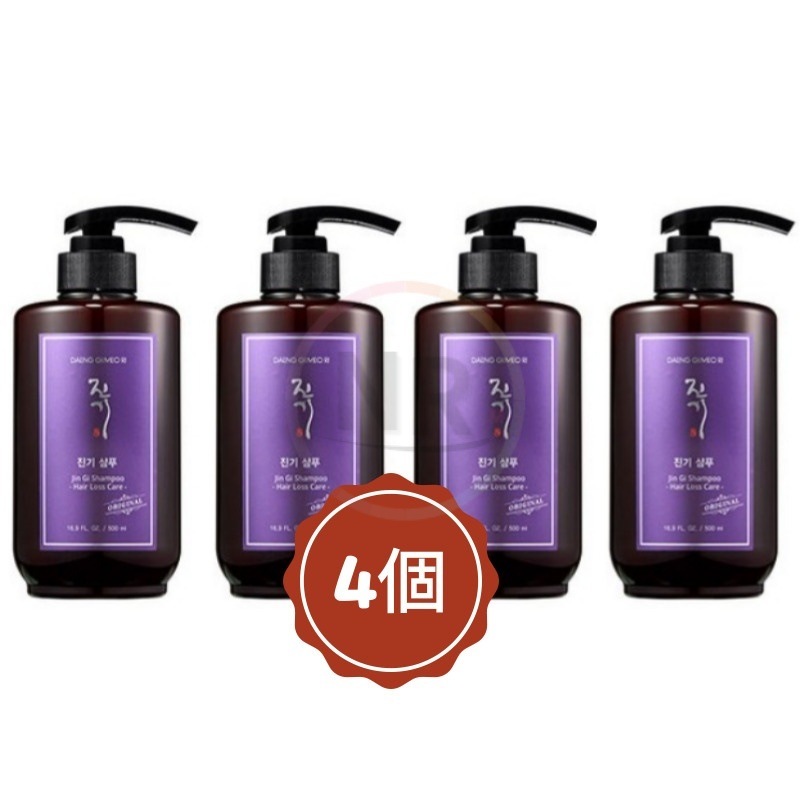 珍気抜け毛シャンプー 500ml 4個