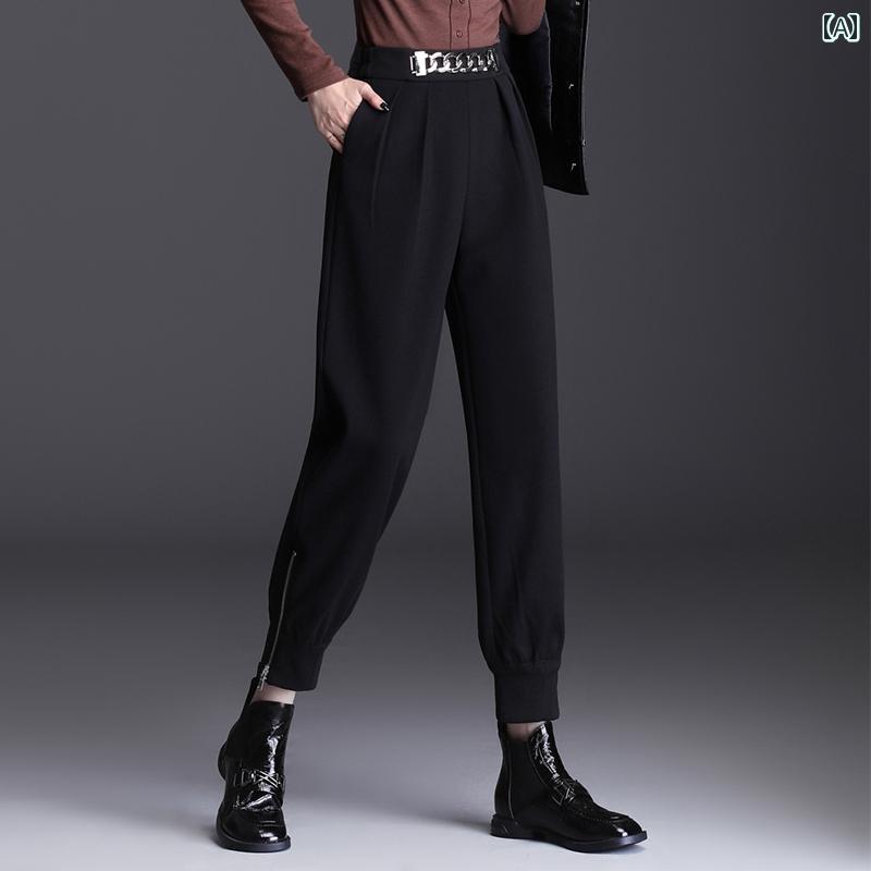 レディース レディース 婦人服 ボトムス パンツ ズボン カジュアル おしゃれ シンプル 秋冬 スウェット