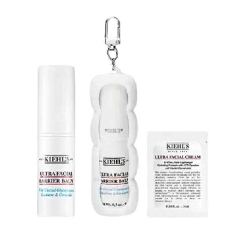 ウルトラ フェイシャル バリア スティック バーム + 雲 キーリング + クリーム 3ml