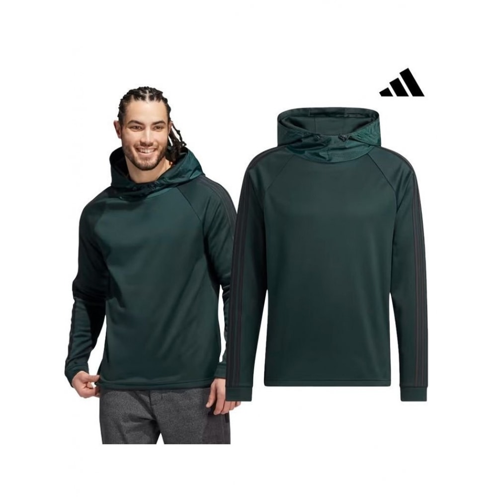 アディダスメンズ 3S コールドレディセーターフード付きシャツ_HF6509