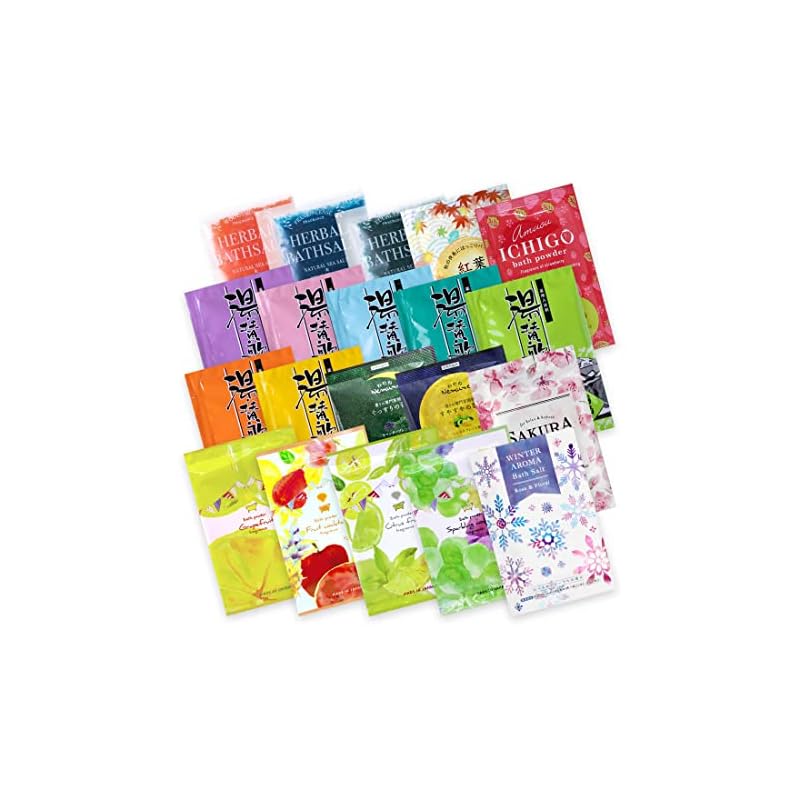入浴剤バラエティ20種100個 個包装 詰合せ お風呂 プレゼント 送別 退職