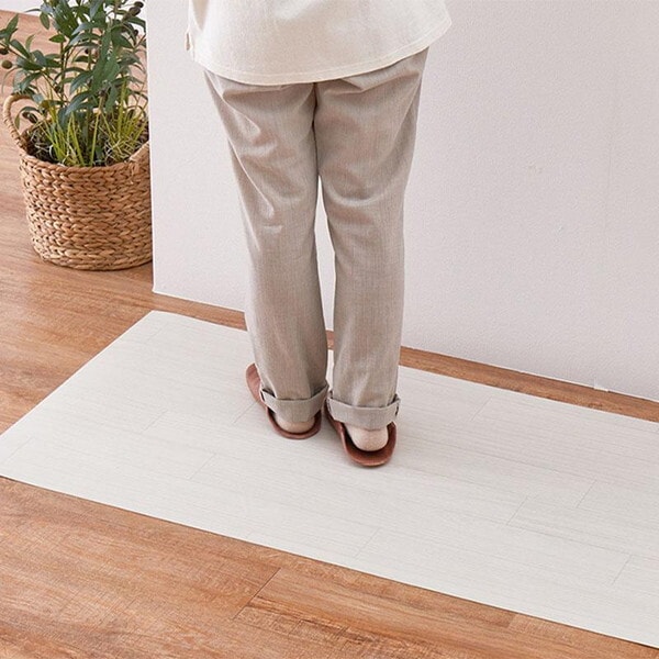 700040320 抗ウィルス抗菌防カビ機能付き 水拭きできるクッションフロア 182180 クリーム メーカー直送