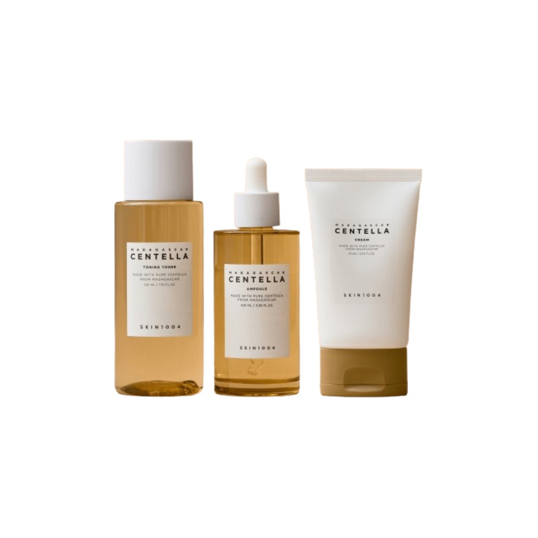 マダガスカルセンテラセット(トーニングトナー210ml + アンプル100ml + クリーム75ml)