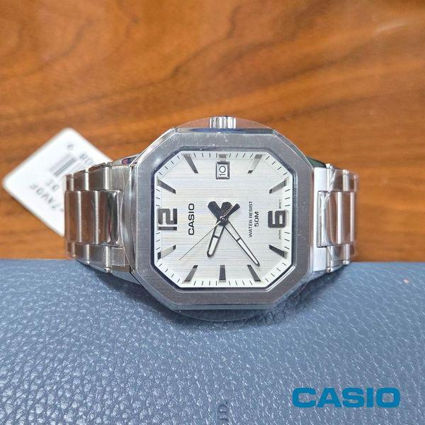 国内当日発送 時計 MTP-B195D-7A スクエア レトロ 男性メタル時計 時計ギフト