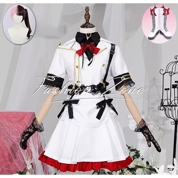 Vtuber VSPO ぶいすぽっ 風 橘 ひなの hinano tachibana コスプレ衣装 ウィッグ 靴 cosplay ハロウィン 演出服 変装