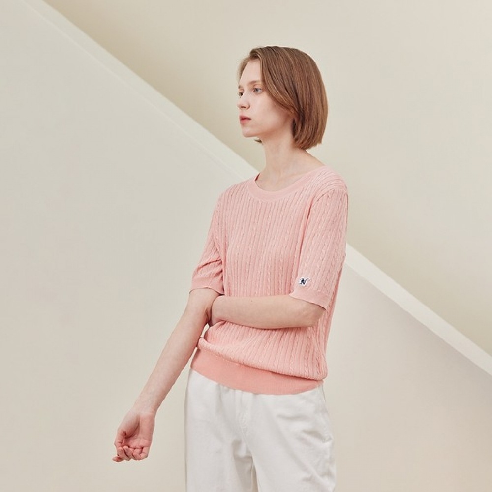 (リアーナニューヨーク) ケーブルデイリーニット RREKPO990