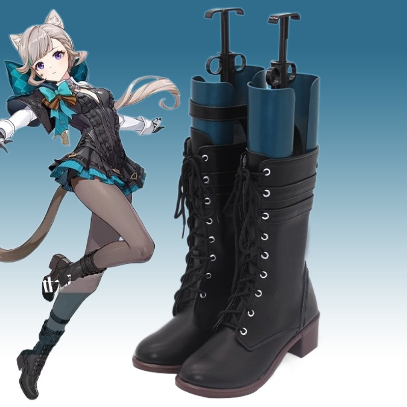 原神リネットコス靴二次元動画展示パフォーマンスシューズ