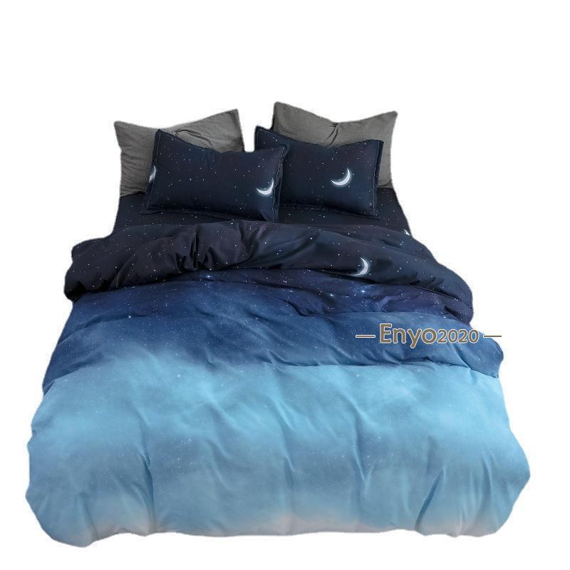 布団カバー 寝具セット 枕カバー 掛け布団カバー シングル 星柄 動物柄 3/4点セット 洋式和式兼用 ベッド用 防臭 防ダニ 抗菌 洗える 四季通用 引越し祝い