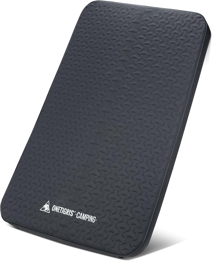 DYNISLAND エアーマット 60秒自動膨張 2人用 インフレーターベッド 10cm極厚 高R値 高反発 耐荷重200kg 無臭 快適 静音 滑り止め加工 オールシーズン 201*132cm ポン