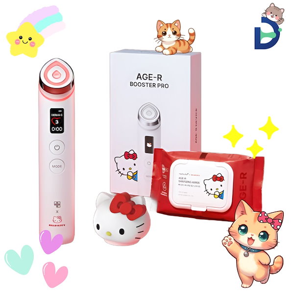 【HELLO KITTY】 AGE-R ブースタープロ　正規品 HELLO KITTY エディション】 AGE-Rブースタープロ 新品 美顔器