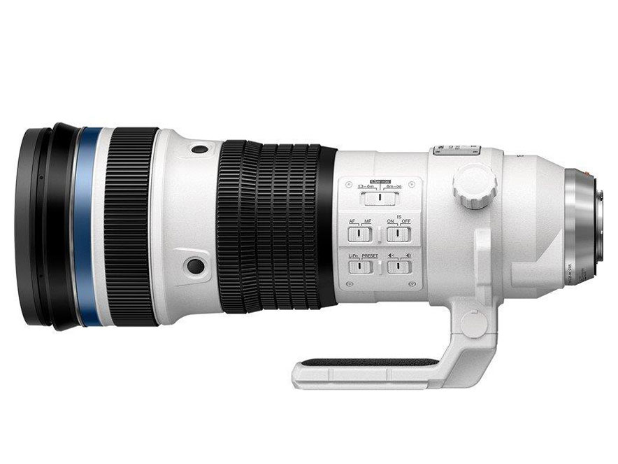 OM SYSTEM M.ZUIKO DIGITAL ED 150-400mm F4.5 TC1.25x IS PRO マイクロフォーサーズ用の超望遠ズームレンズ