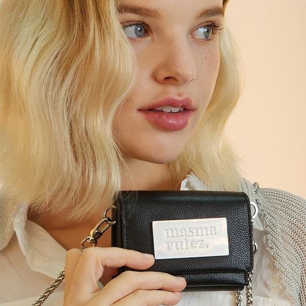 304 マイクロウォレットバッグ _ブラック