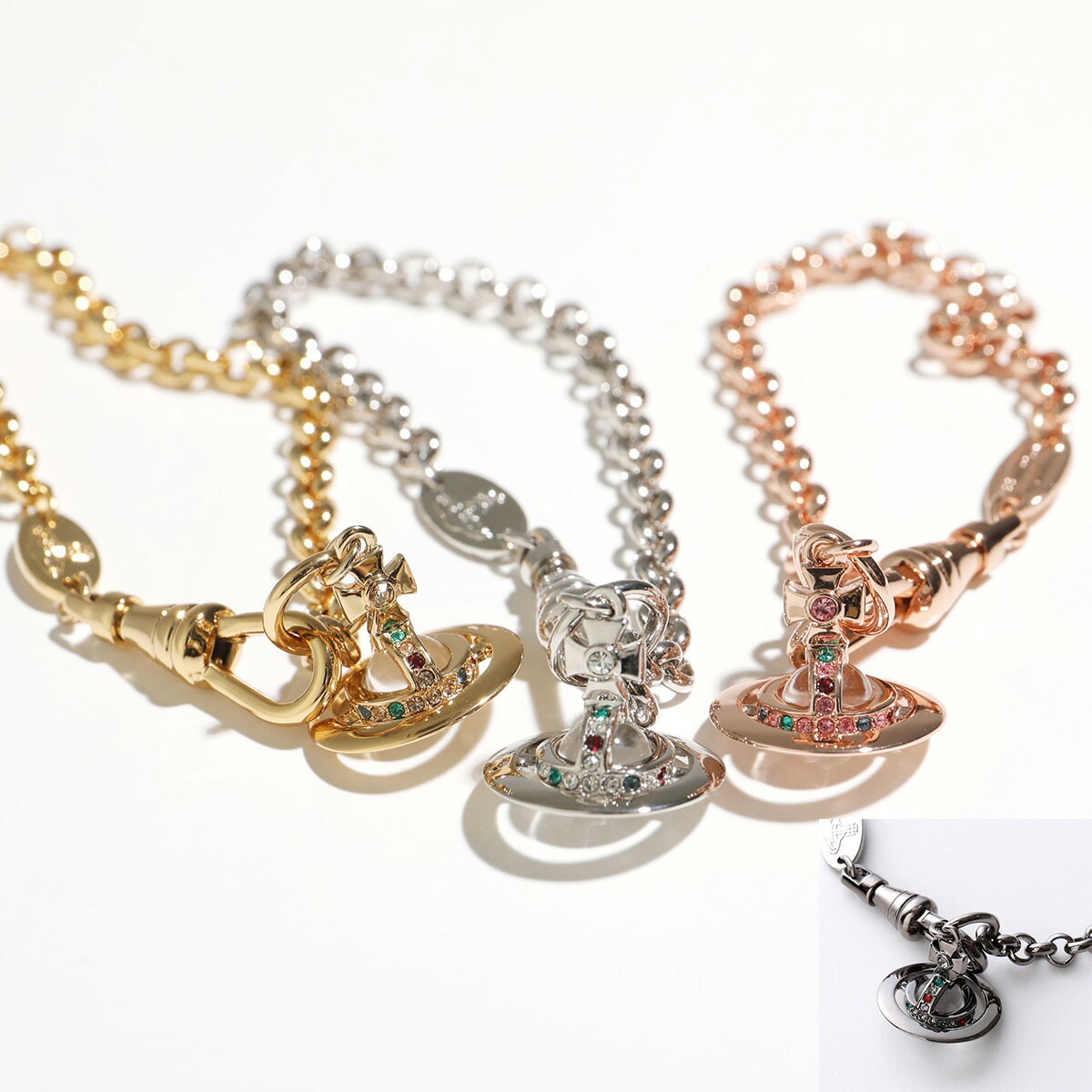 Vivienne Westwood ヴィヴィアンウエストウッド ブレスレット NEW PETITE ORB 61020057 レディース 立体オーブ アクセサリー カラー4色 16,059円