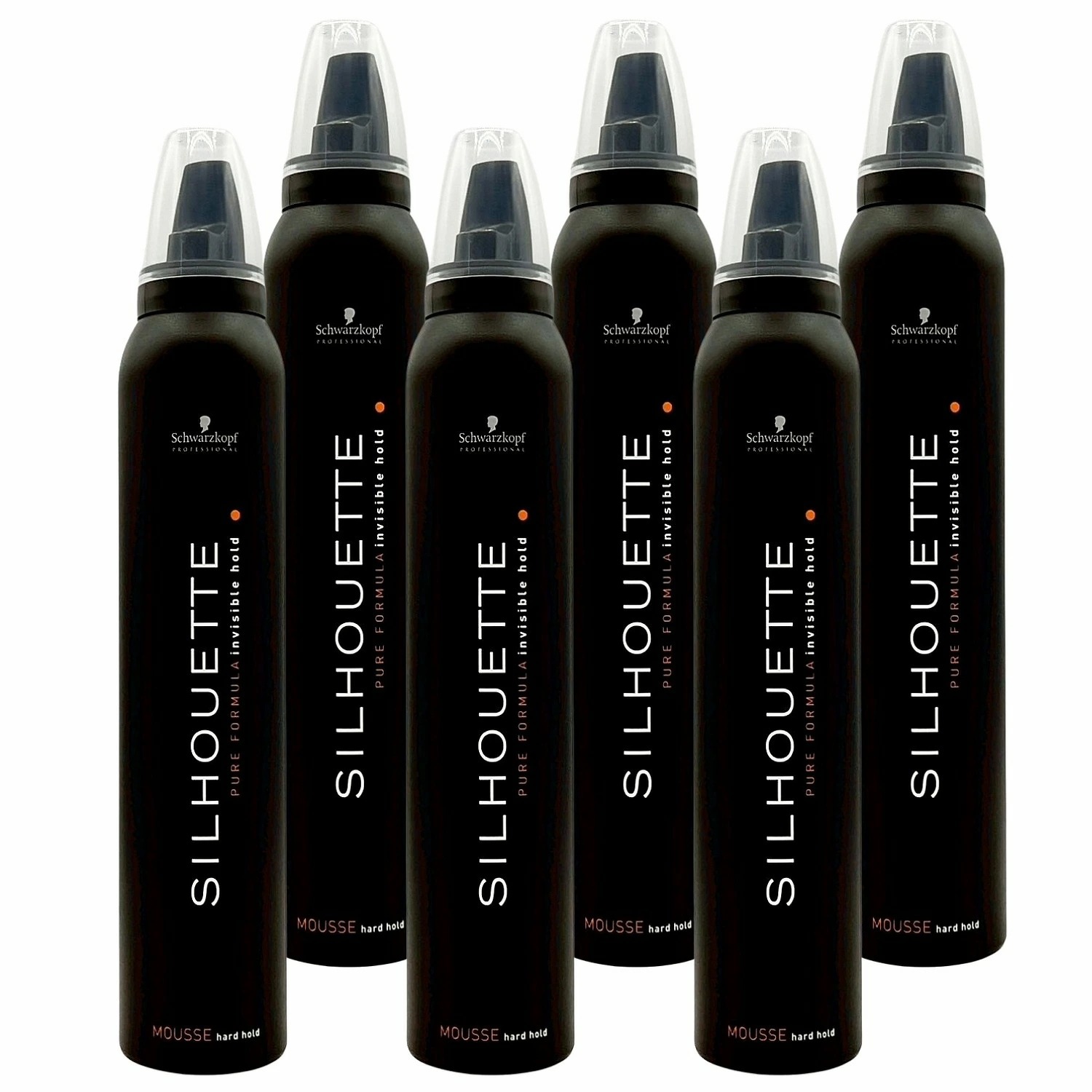 6個セット シュワルツコフ シルエット ハードムース 200g schwarzkopf スタイリング剤 ヘアスタイル セット力 ムース ハードムース