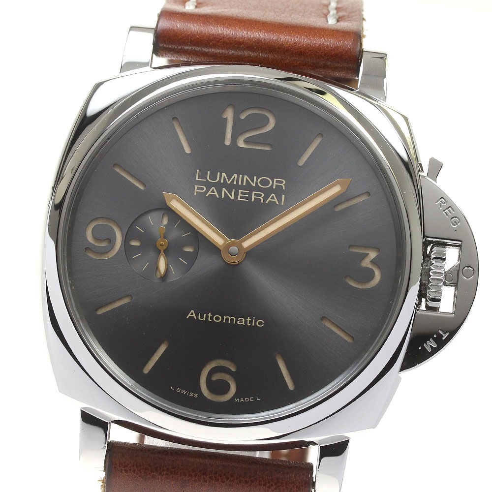 パネライ PANERAI PAM00739 ルミノール ドゥエ 3デイズ オートマティック アッチャイオ 自動巻き メンズ _816488【中古】