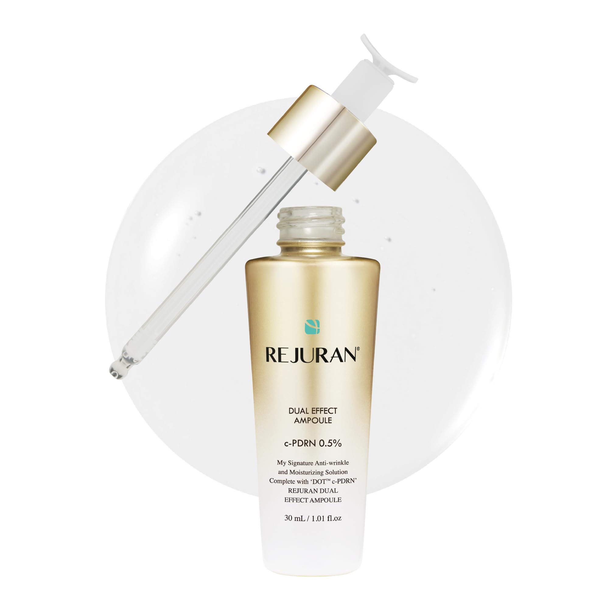 REJURAN(リジュラン)【公式・正規品】ヒーラー デュアルエフェクトアンプル30mL ツヤ肌/透明感/ハリ/韓国コスメ 美容液,アンプル