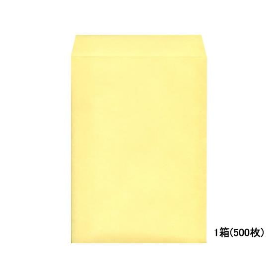 角2カラークラフト封筒 クリーム 500枚 イムラ封筒 K2S-421