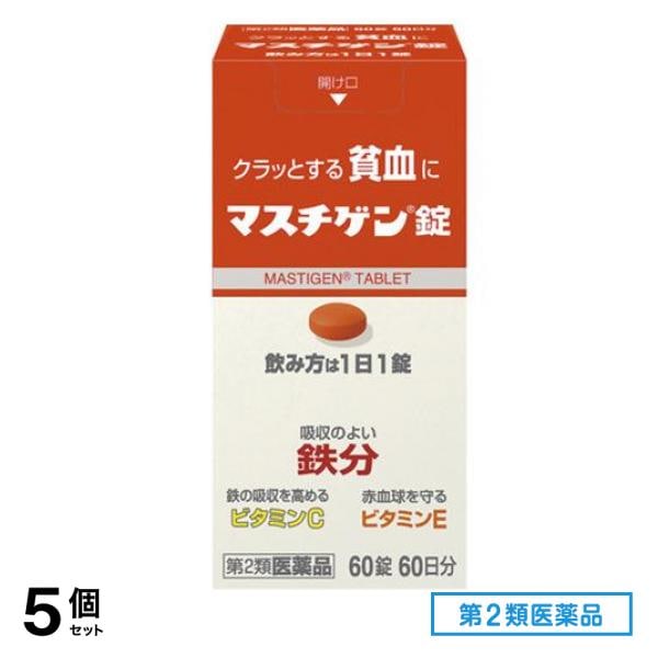 第２類医薬品 マスチゲン錠 60錠 5個セット