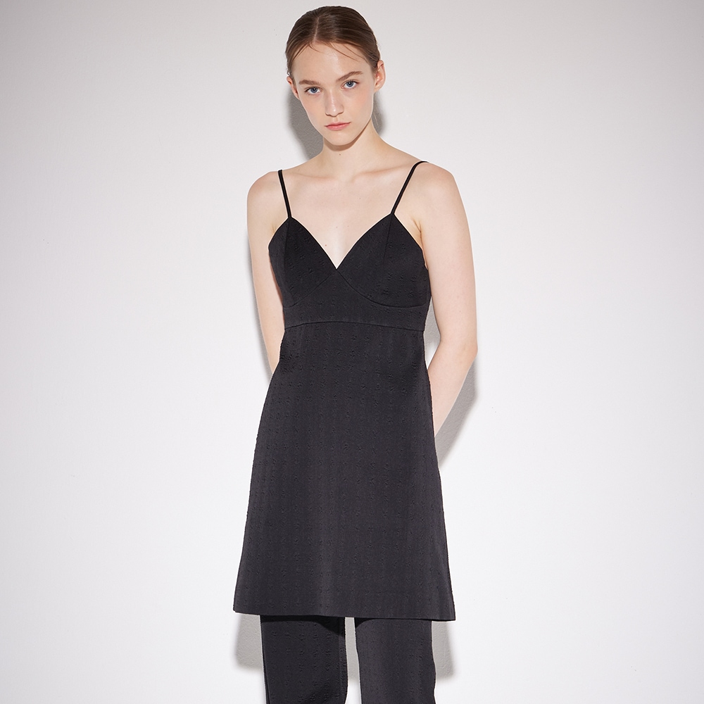 ビスチェ ミニワンピース ブラック