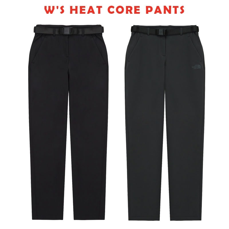 韓国正規品保証 関税負担なしNP6PQ83A WS HEAT CORE PANTSデイリー 基本 着装 男子 女子 人気 韓国 ファッション 男女共用 アウトドア