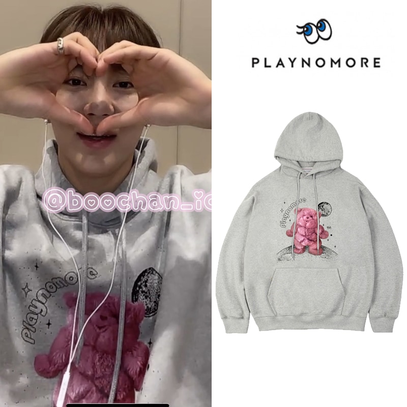 SEVENTEENスングァン着用 UGOMI HOODIE グレーフード