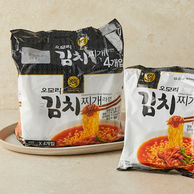 [Paldo] オモリキムチチゲラーメン/ 160g4食入 袋麺 キ...のサムネイル
