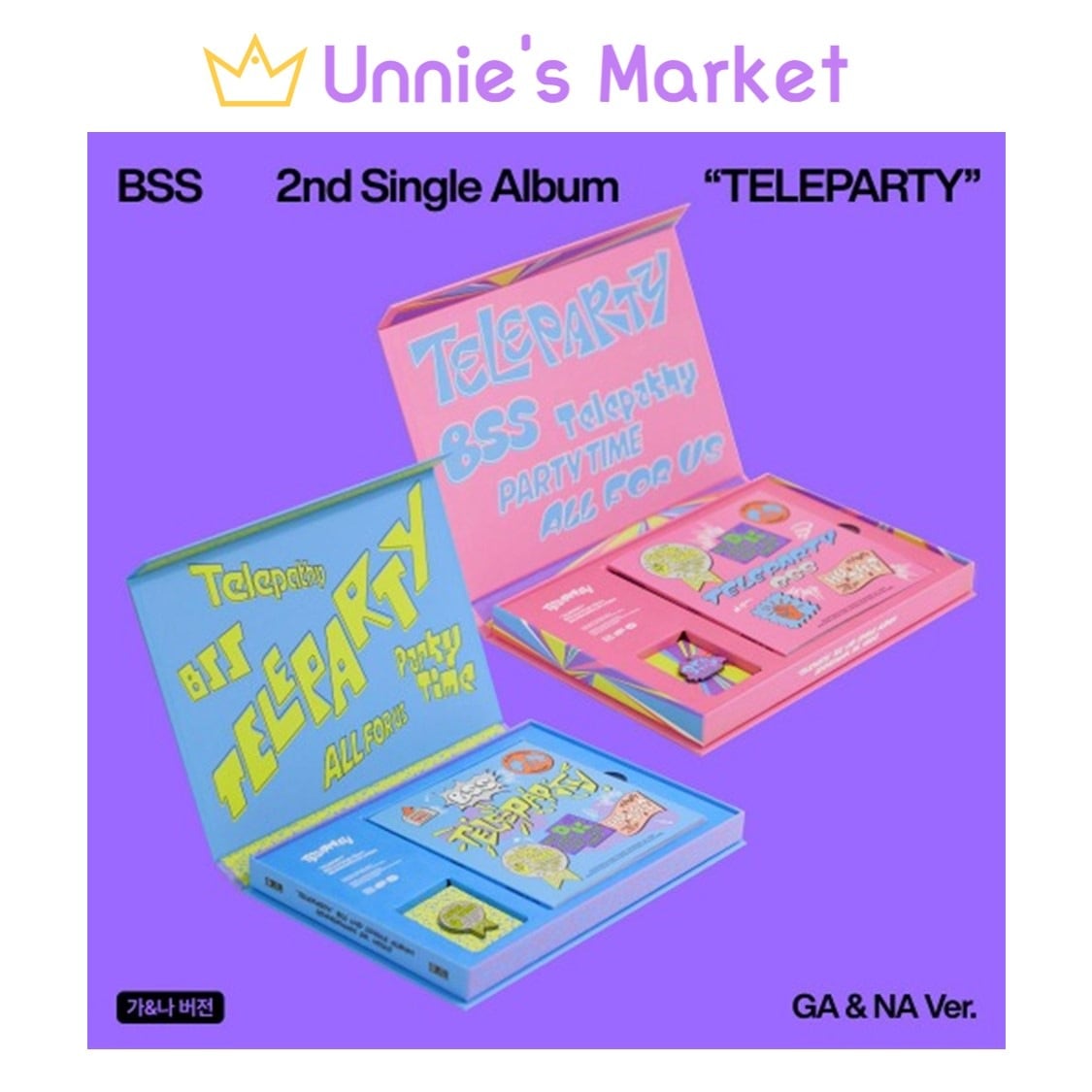 [SITE POB / SET] BSS (Seventeen) - TELEPARTY 2nd Single Album