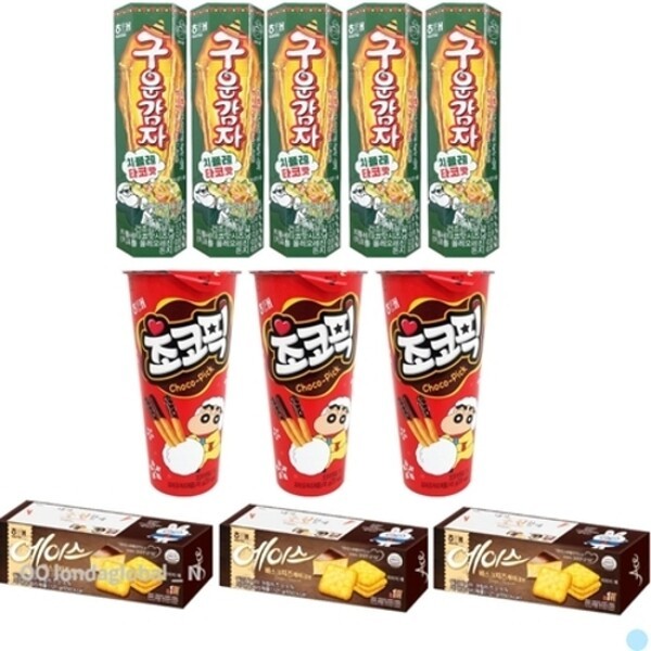 ヘテ 焼きじゃがいも チポトレタコ 5個 他 2種 学校 お菓子 おやつ