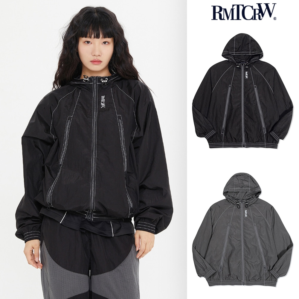 【ROMANTIC CROWN】 UTILITY HOOD WINDBREAKER