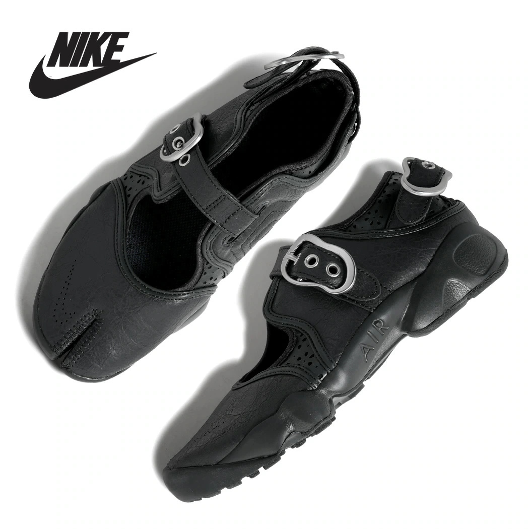 NIKE ナイキ WMNS AIR RIFT LTR ウィメンズ エア リフト レザー スニーカー ANTHRACITE METALLIC SILVER ( Y2K 足袋 ベルト レディース IR58
