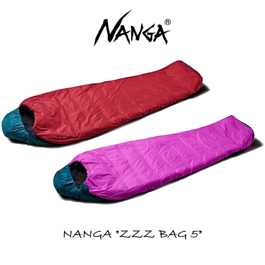 寝袋 ZZZ バッグ 5 トワイライト クリムゾン N2600-2C092E