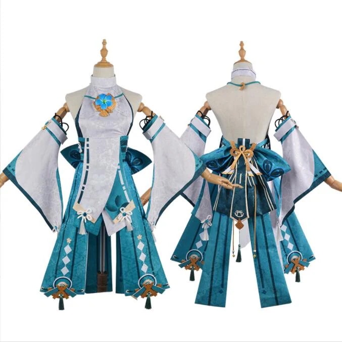 ハロウィン パーティー 仮装 変装 コスム cos 八重神子 魈(ショウ) 女性 Genshin コスプレ 原神 スーツ ハロウィン 年新作入荷コスプレ