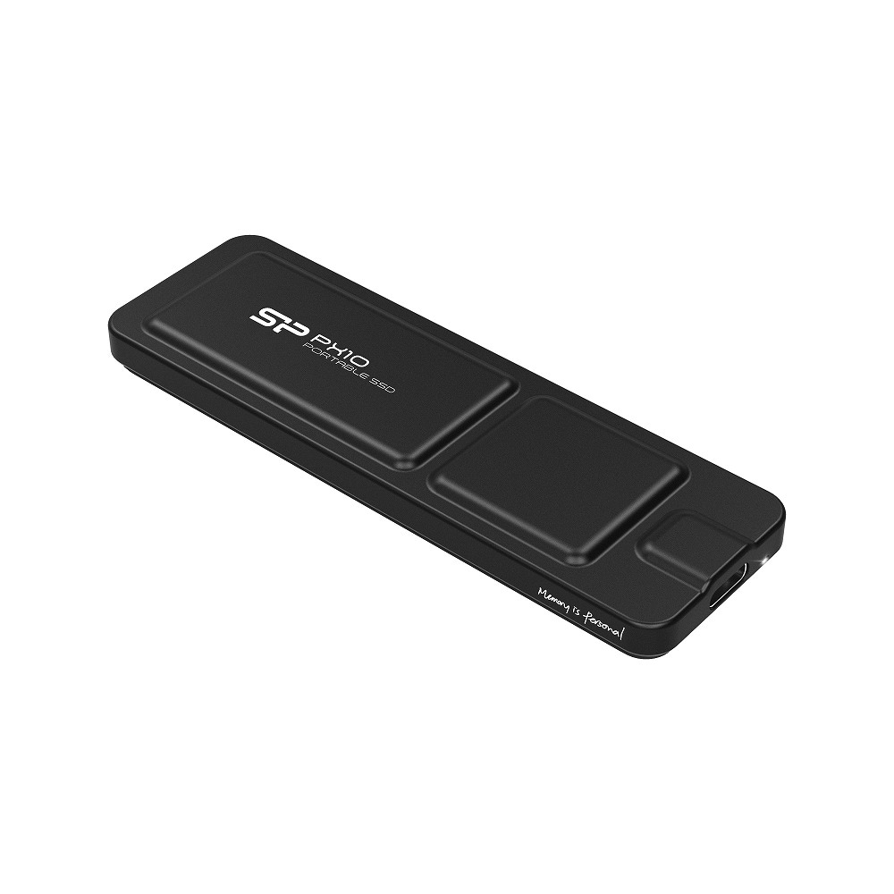 SiliconPower（シリコンパワー） USB 3.2 Gen 2対応 Portable SSD PX10 Black(2TB)（ブラック） SP020TBPSDPX10CK