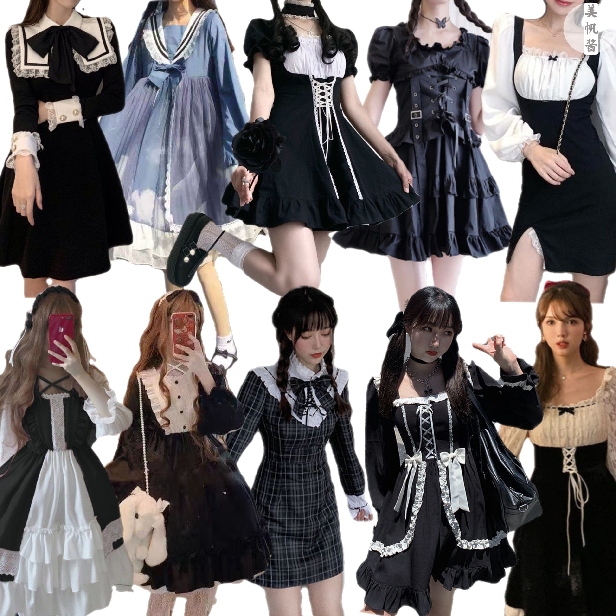 2枚+1枚 4月に更新新作登場 暗黒系 可愛 2025コスプレ クリスマスハロウィン コスプレ ロリータ ワンピース ゴスロリハロウィン コスプレ制服