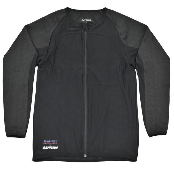 (Daytona) バイク用 インナーウェア(プロテクター別売) メッシュ 耐切創(HPPE)/ストレッチ生地 耐切創スリムフィットインナープロテクター DP-001 ブラック Sサイズ 41854