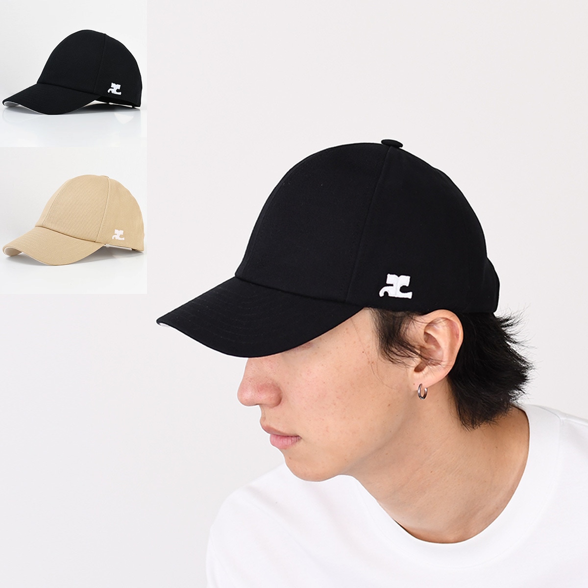 帽子 キャップ シグネチャーACコットンキャップ 125ACT039CO0024 メンズ ユニセックス ベースボールキャップ ロゴ 調節可能