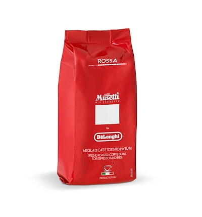 他サイト： Musetti for DeLonghi (デロンギ) コーヒー豆 ロッサ MB250-RO ムセッティ ホールビーン 250g アラビカ種60% ロブスタ種40% エスプレッソ カプチーノ カフェの商品画像