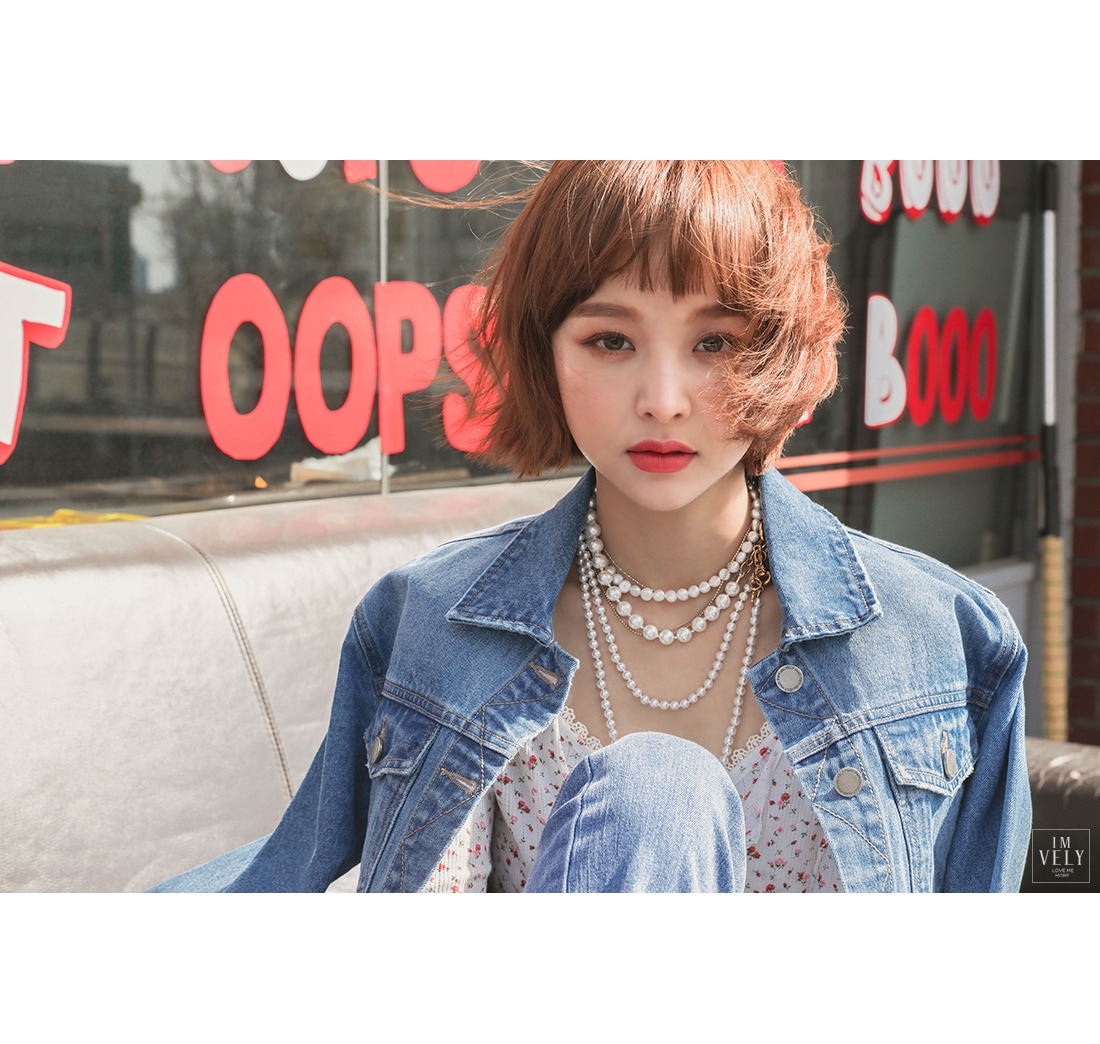 [IMVELY公式] [THXV] NO.610 NEW BASIC DENIM JACKET