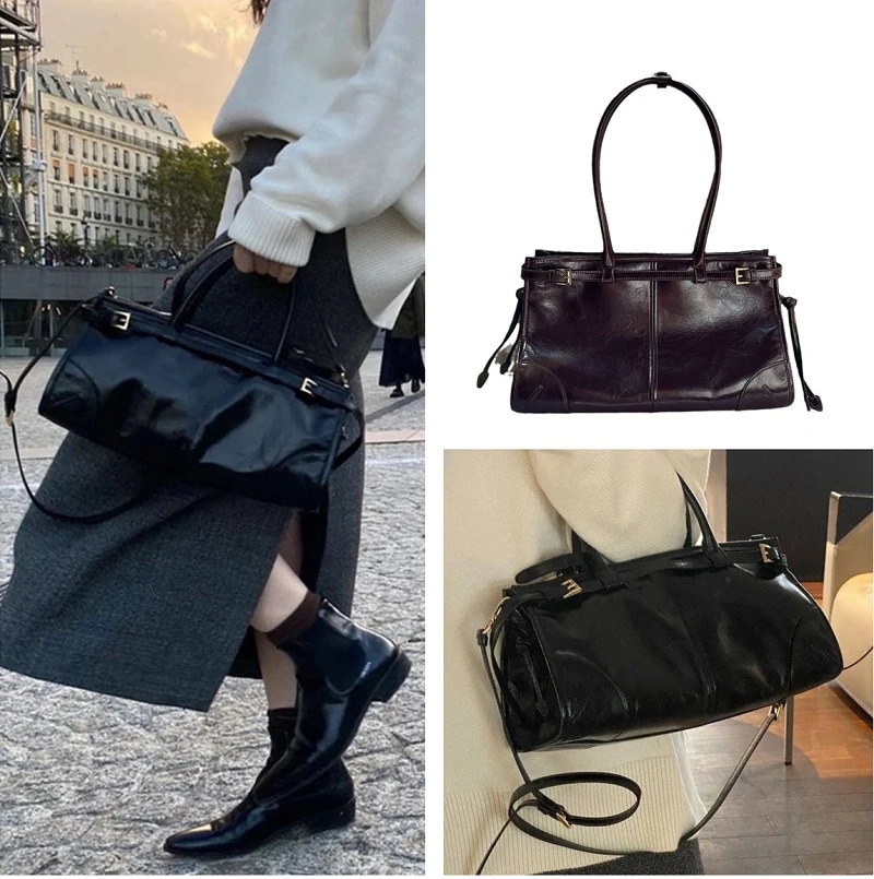 レデイースバッグカバントートバッグ2023冬新作可愛い本革レザー大容量２サイズ通勤通学２カラー30%までに制限 7,627円