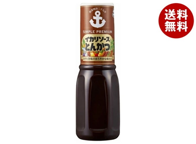 イカリソース とんかつソース 500mlペットボトル×20本入×(2ケース)