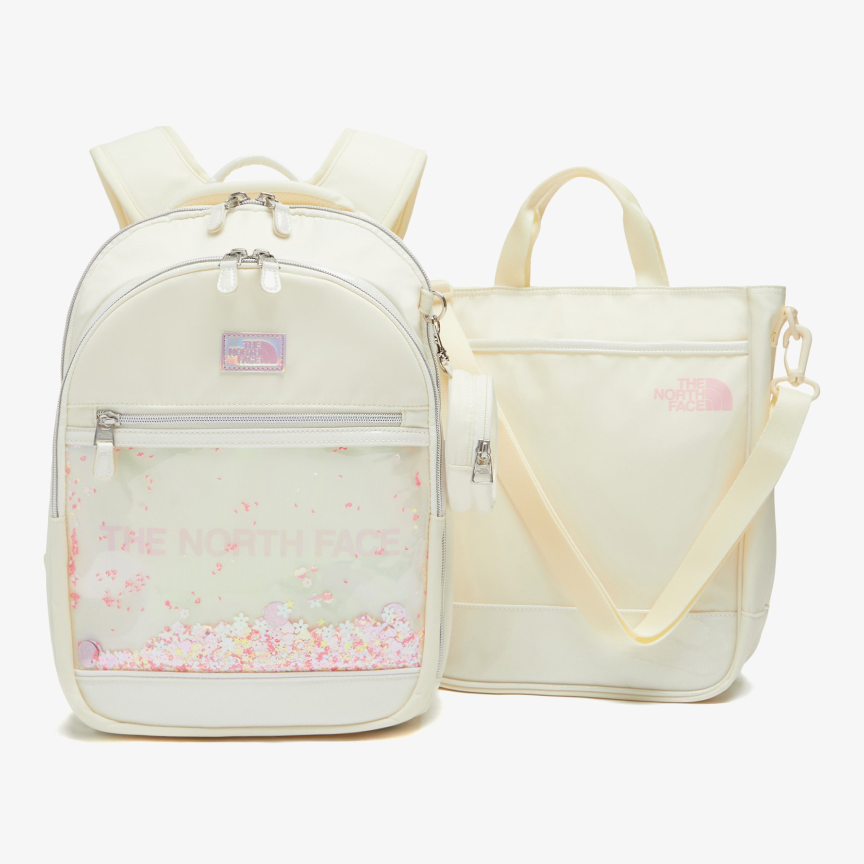 Qoo10] ザノースフェイス GIRLS GLOSSY SCH PAC : キッズ