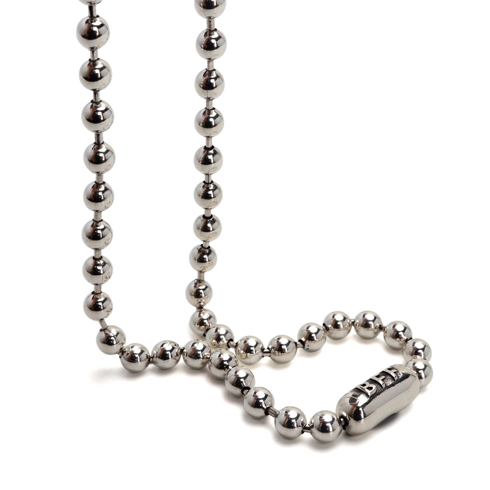 BFF 925 ボールチェーンネックレス 幅5mm [bffns036-5mm-60cm]