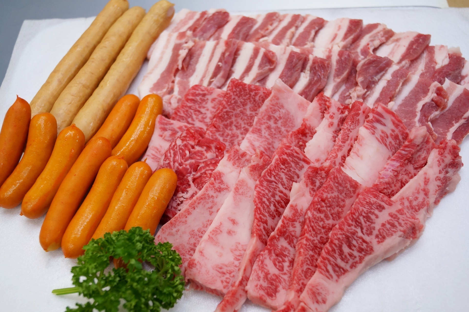 A4 A5 黒毛和牛 雌 牛 限定 モクモク バーベキュー セット 1Kg 牛肉