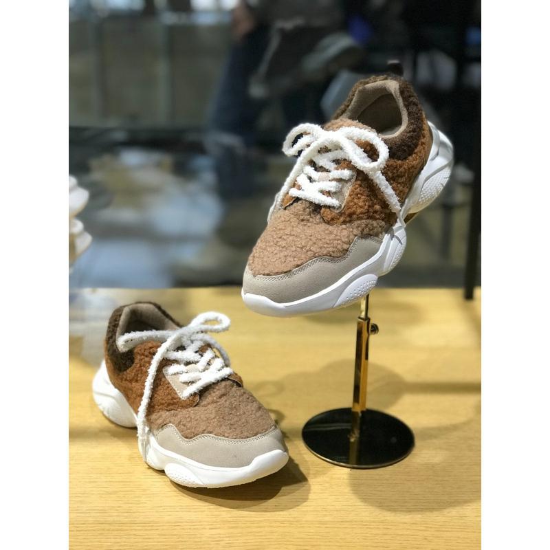 [始興店] Yコンセプト[]ウールインソール ボア スニーカー ANNABEL(K2176058OC)