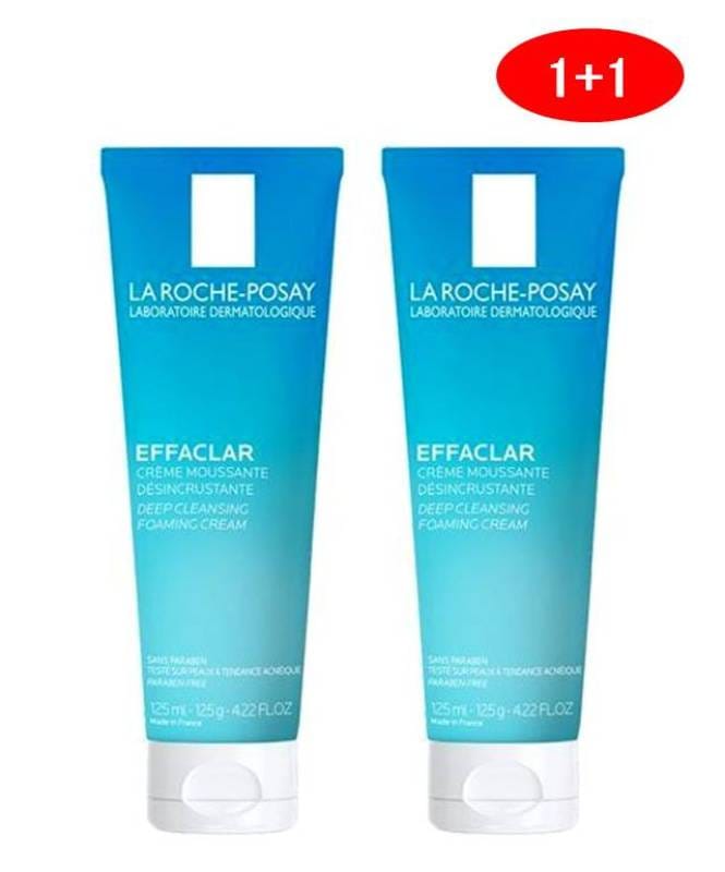 [1+1]エパクラ ディープ クレンジング フォーミング クリーム 125ml+ 125ml / 肌の中の老廃物 皮脂 角質をしっとりと ディープクレンジング