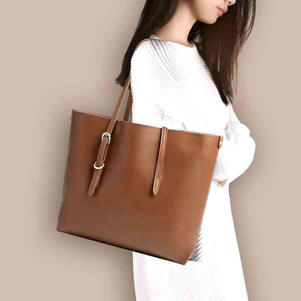 トートバッグ レディース 大きめ ショルダーバッグ 本革 ゴルフ 秋 布 ミニトート 革 小さめ ファスナー かばん ナイロン 本革 軽量 おしゃれ 黒 キャンバス 肩掛け A4 2WAY レザー革